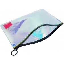 Holographic cosmetic bag
