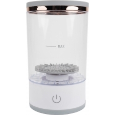 Makeup brush cleaner device
