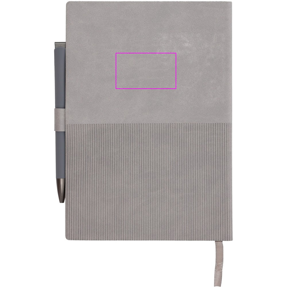 Lined notebook A5 with pen MERSIN