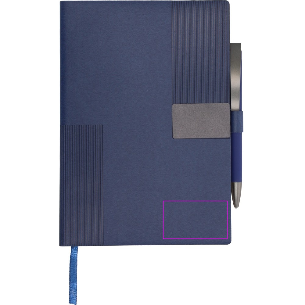 Lined notebook A5 with pen MERSIN