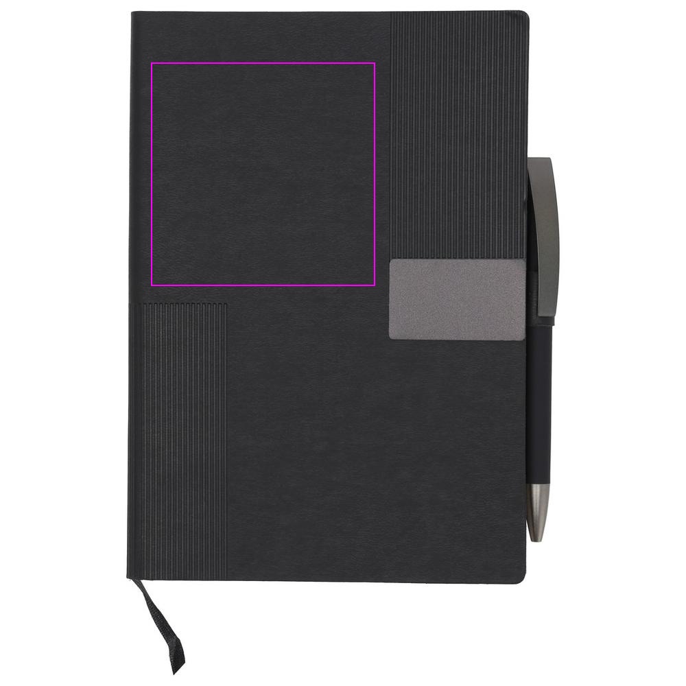 Lined notebook A5 with pen MERSIN