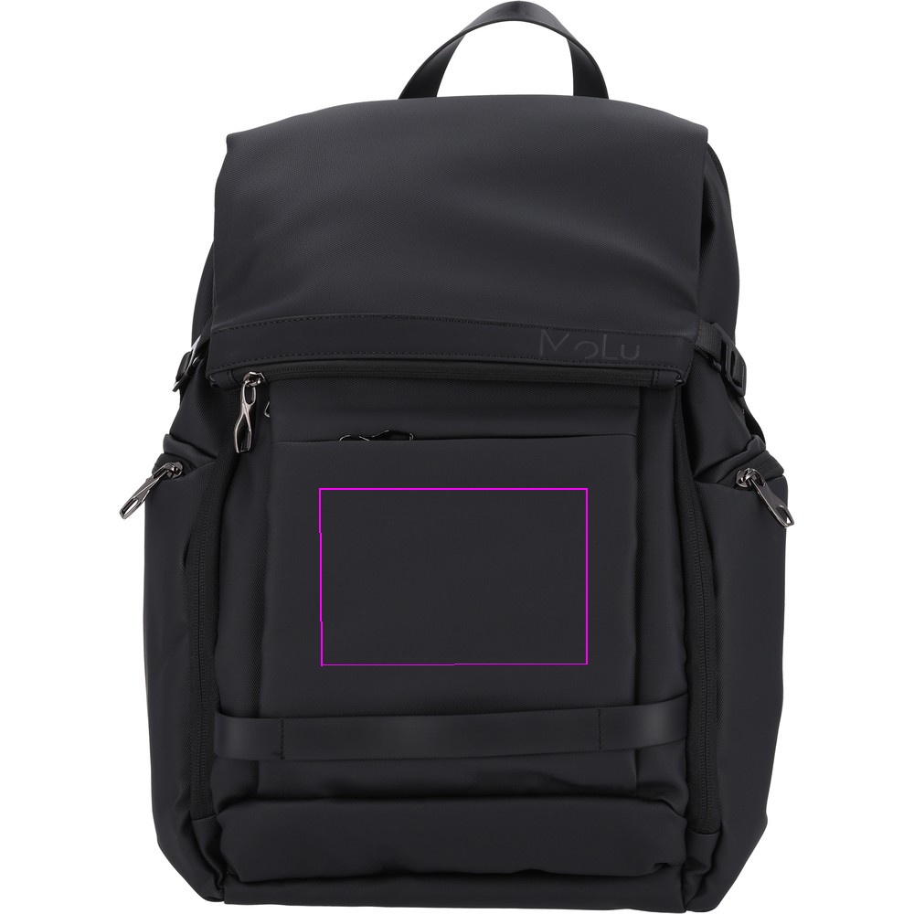 Laptop Backpack made of recycled polyester SANTA ANA MoLu
