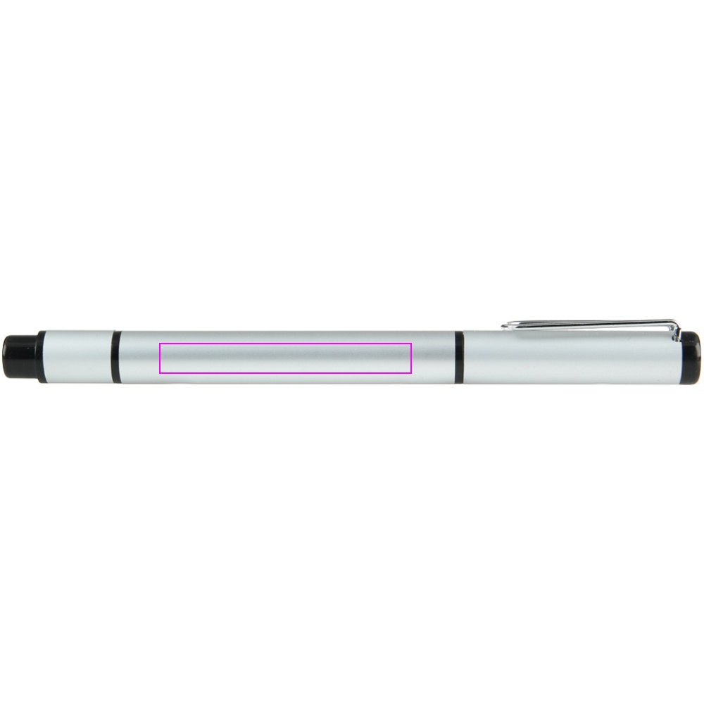 Metal 2-in-1 ballpen GETAFE