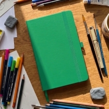 Notebook A6 plain LUBECK
