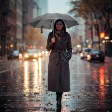 Manual umbrella Ø88 cm LILLE