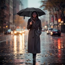 Manual umbrella Ø88 cm LILLE