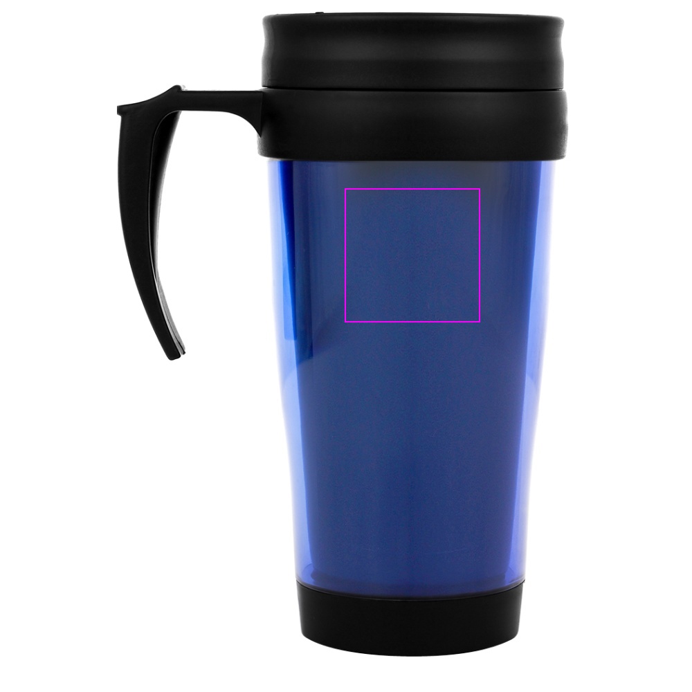 Plastic thermal mug 400ml FORT WORTH 400 ml