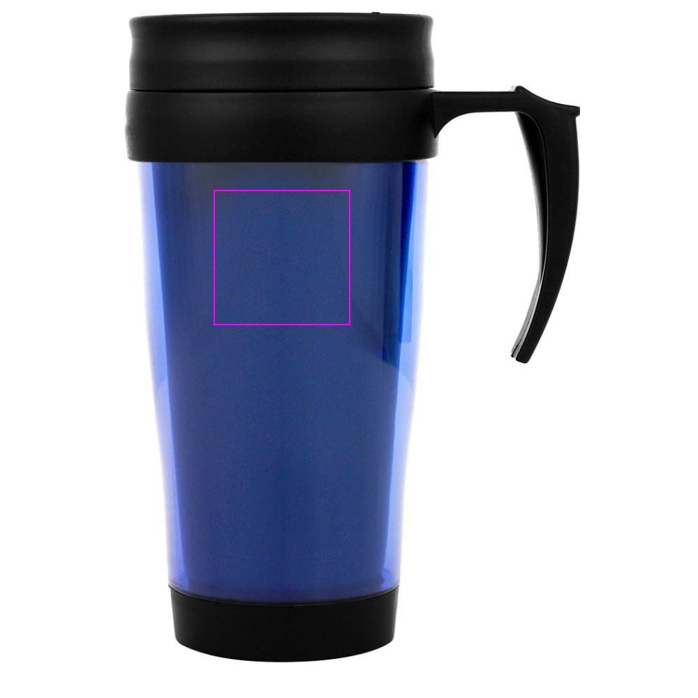 Plastic thermal mug 400ml FORT WORTH 400 ml