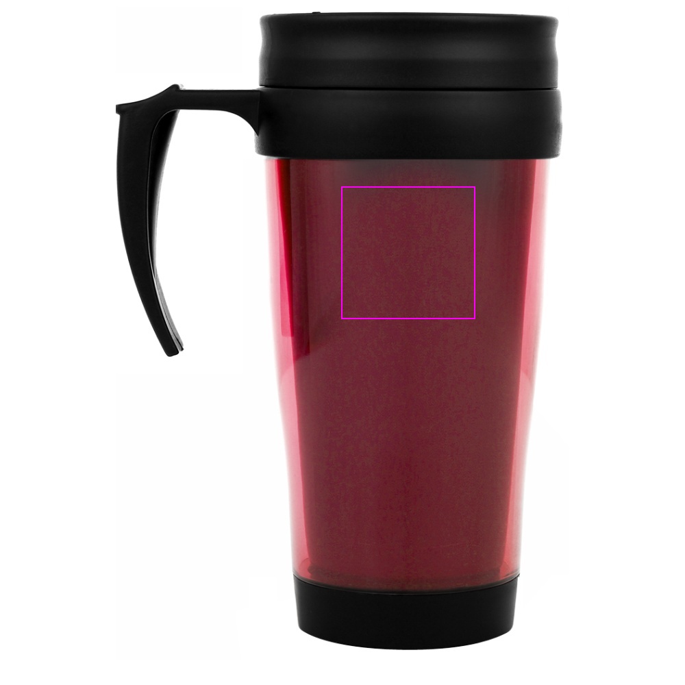 Plastic thermal mug 400ml FORT WORTH 400 ml