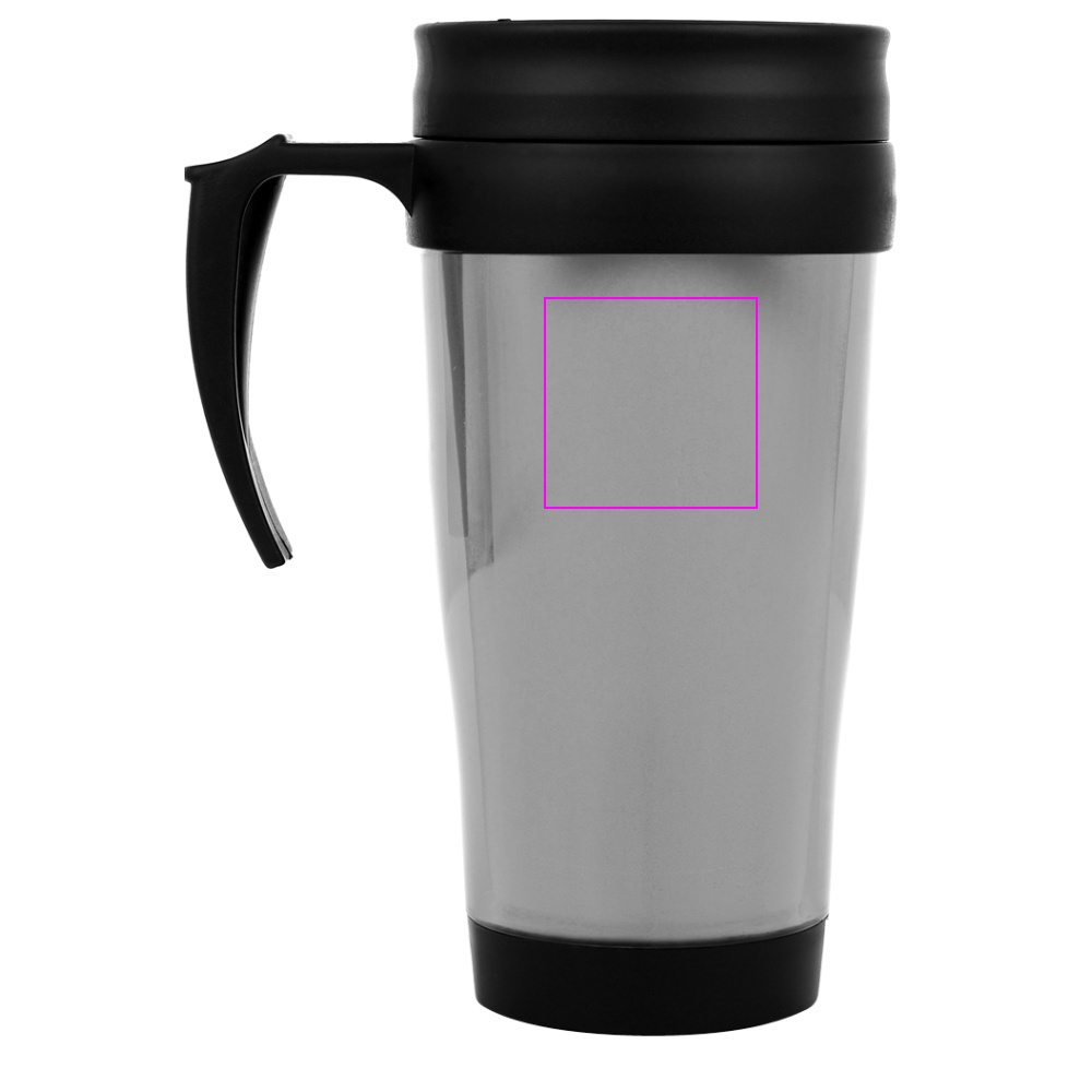 Plastic thermal mug 400ml FORT WORTH 400 ml