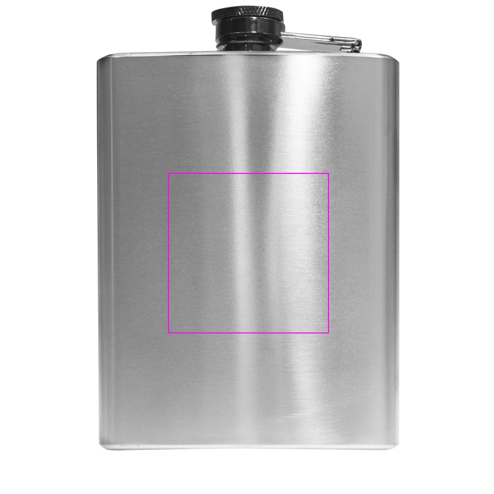Stainless steel hip flask 237 ml KANSAS CITY
